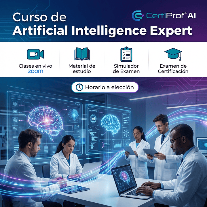 Curso de Artificial Intelligence Expert (Incluye examen de certificación) 1