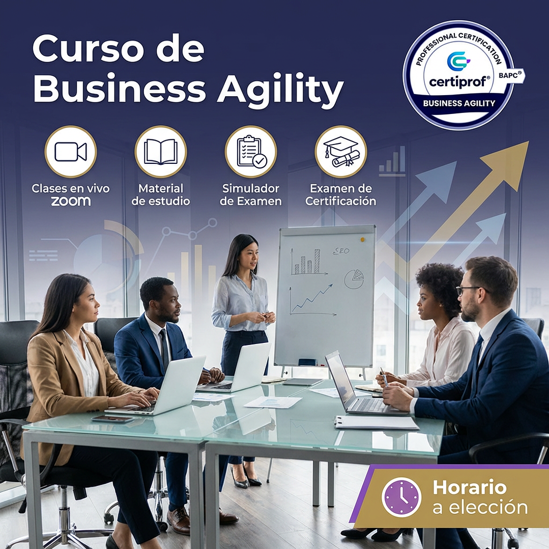 Curso de Business Agility (Incluye examen de certificación) 1