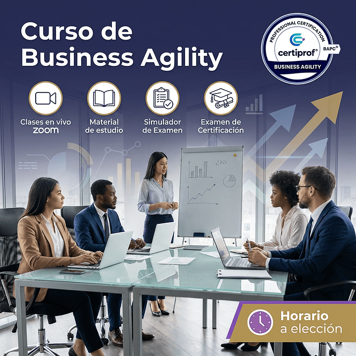 Curso de Business Agility (Incluye examen de certificación) 1