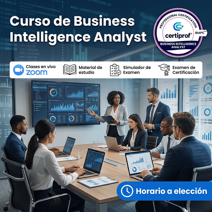 Curso de Business Intelligence Analyst (Incluye examen de certificación) 1