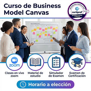 Curso de Business Model Canvas (Incluye examen de certificación)