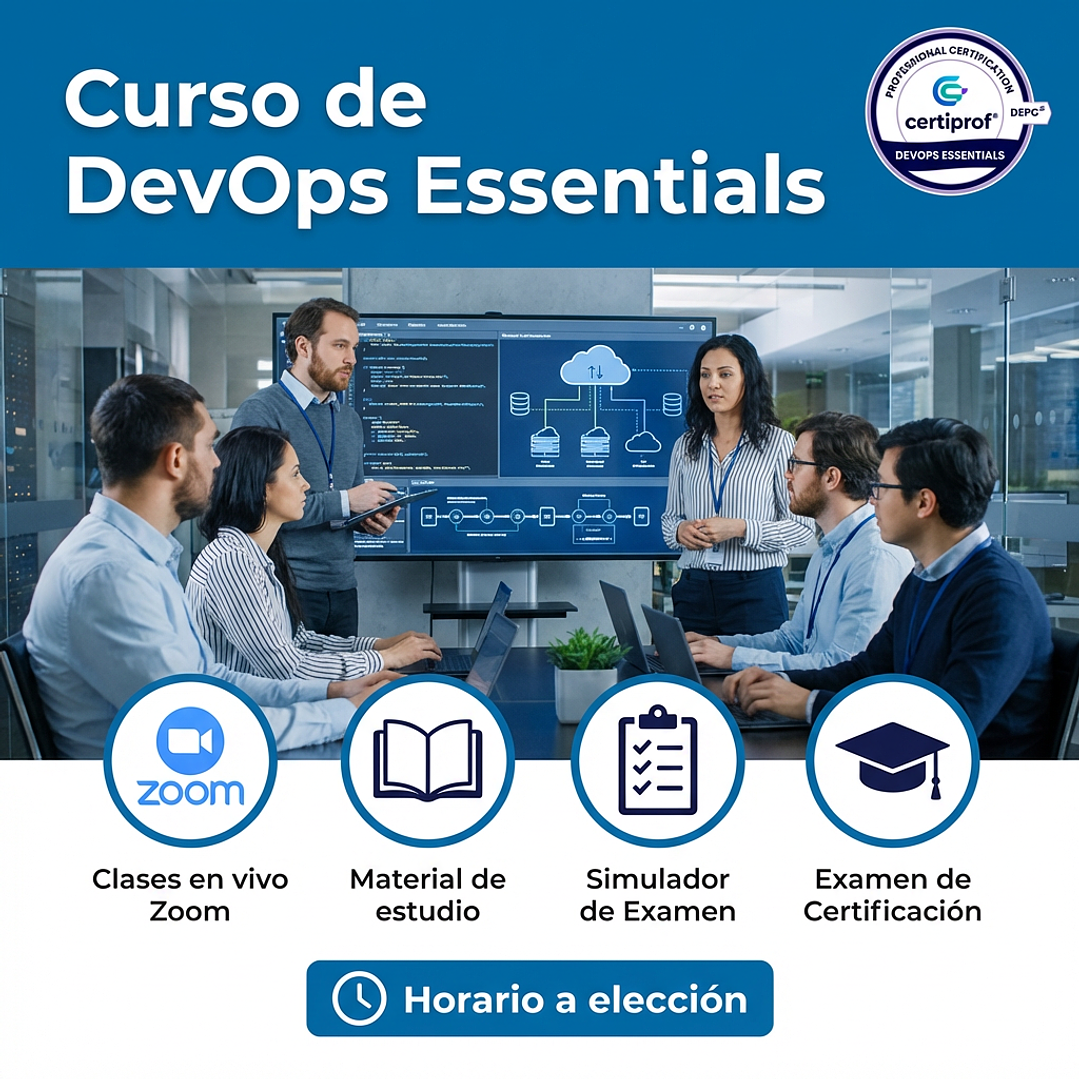 Curso de DevOps Essentials  (Incluye examen de certificación) 1