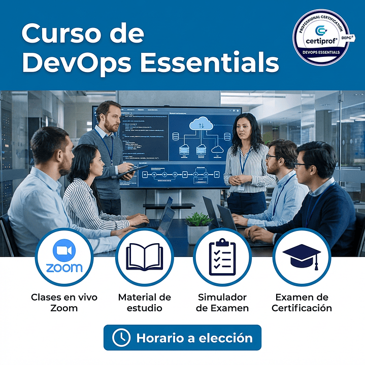 Curso de DevOps Essentials  (Incluye examen de certificación) 1