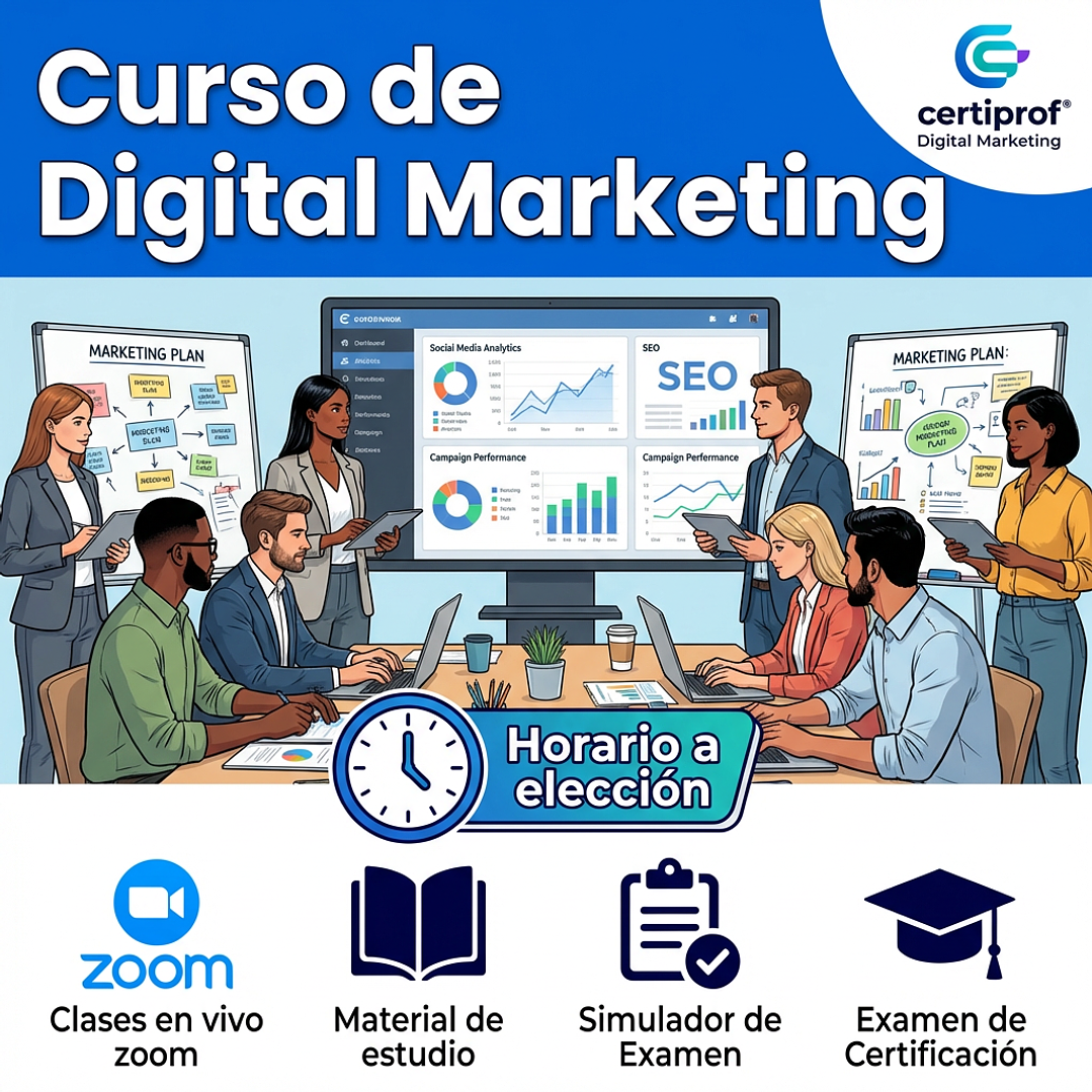 Curso de Digital Marketing (Incluye examen de certificación) 1