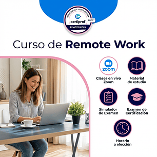 Curso de Remote Work (Incluye examen de certificación)