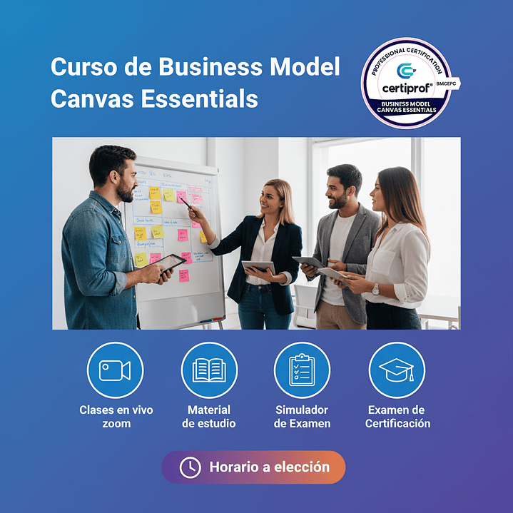 Curso de Business Model Canvas Essentials (incluye examen de certificación) 1