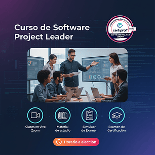 Curso de Software Project Leader (Incluye examen de certificación)