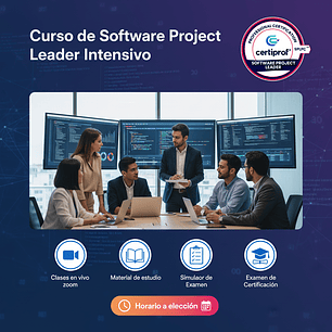 Curso de Software Project Leader Intensivo (Incluye examen de certificación)