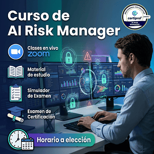 Curso de AI Risk Management (Incluye examen de certificación)