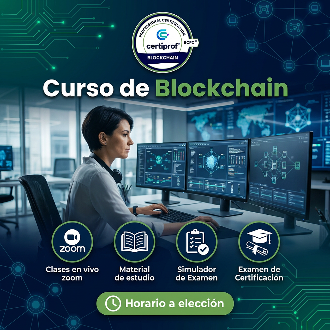 Curso de Blockchain (Incluye examen de certificación) 1