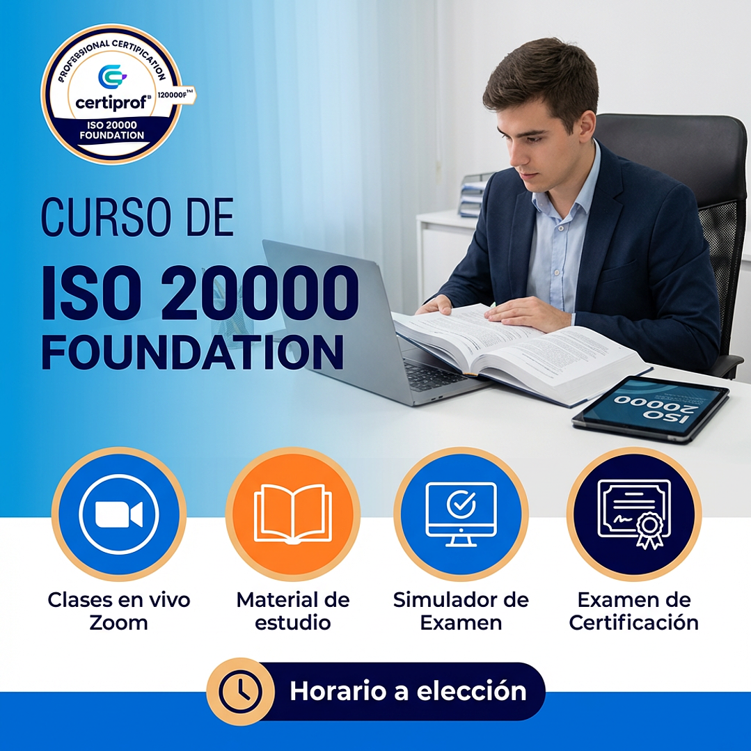 Curso de ISO 20000 Foundation (Incluye examen de certificación) 1