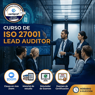Curso ISO 27001:2022 Lead Auditor (Incluye examen de certificación)