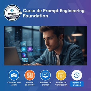 Curso de Prompt Engineering Foundation (Incluye examen de certificación)