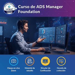 Curso de ADS Manager Foundation (Incluye examen de certificación)