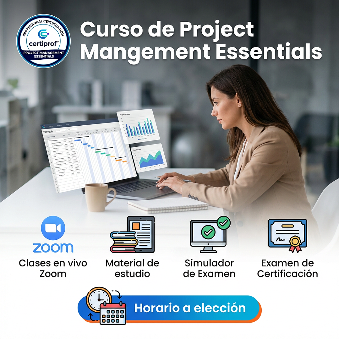 Curso de Project Management Essentials (Incluye examen de certificación) 1