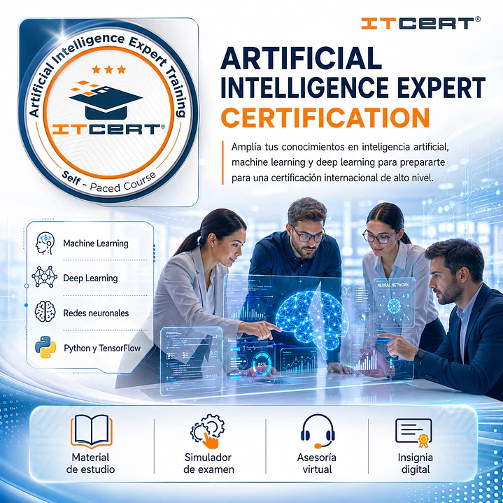 Artificial Intelligence Expert: Curso E-learning (Incluye insignia Digital) 1