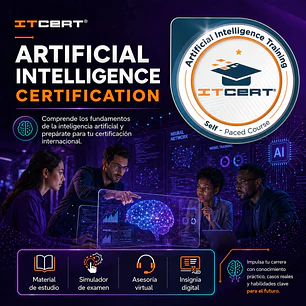 Artificial Intelligence : Curso E-learning (Incluye insignia Digital)