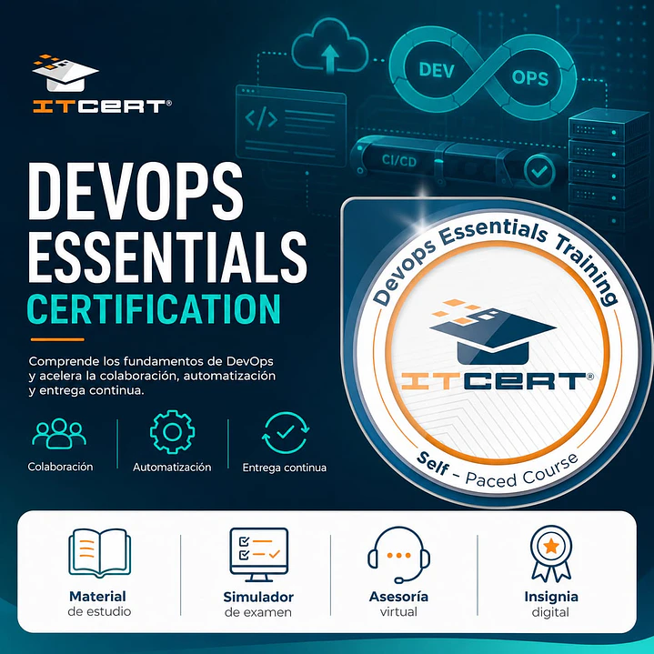 Devops Essentials: Curso E-learning (Incluye insignia Digital) 1