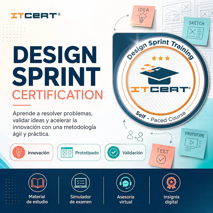 Design Sprint: Curso E-learning (Incluye insignia Digital) 1