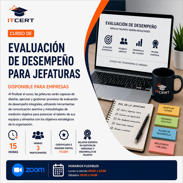 Curso de Evaluación de Desempeño para Jefaturas  1