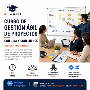 Curso de Gestión Ágil de Proyectos con Jira y Confluence
