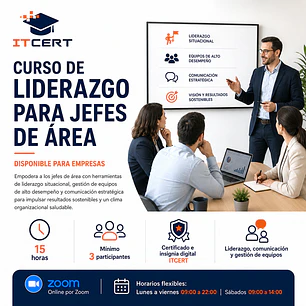 Curso de Liderazgo para Jefes de Área 