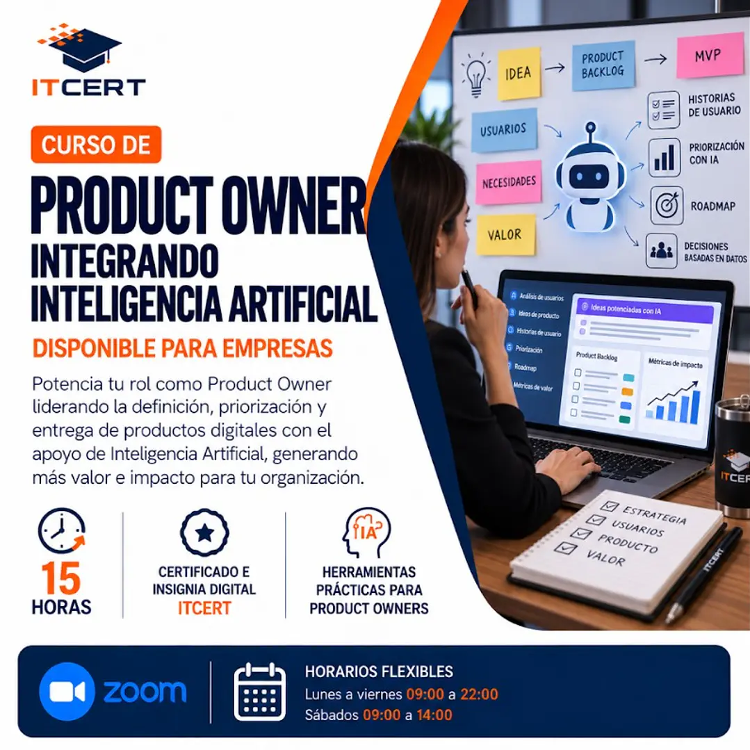 Curso de Product Owner Integrando Inteligencia Artificial 1