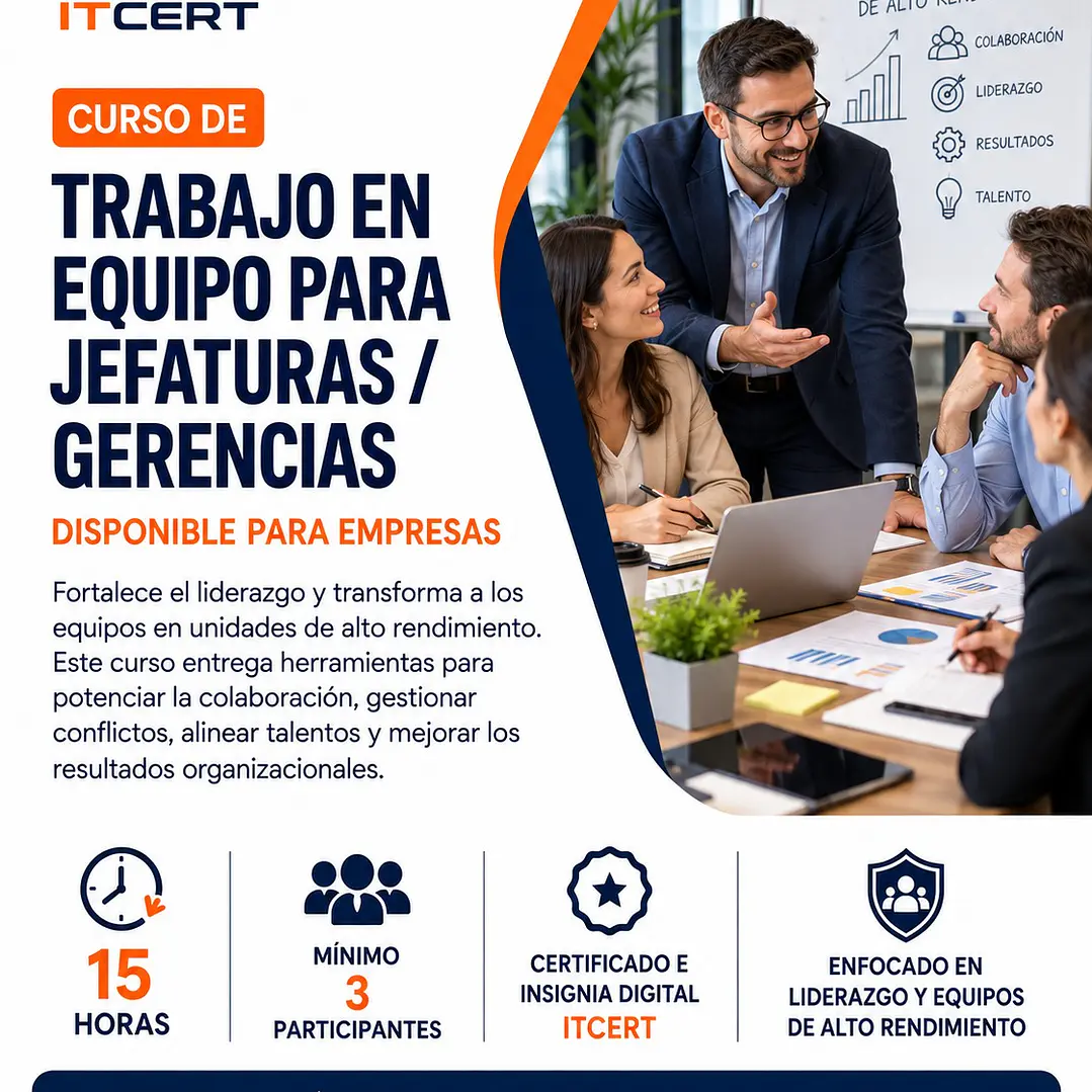 Curso de Trabajo en Equipo para Jefaturas / Gerencias  1