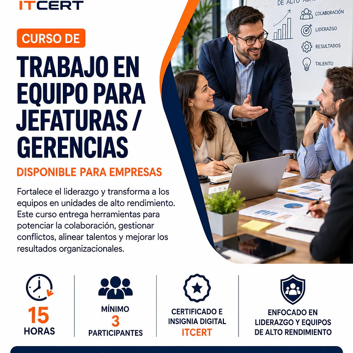 Curso de Trabajo en Equipo para Jefaturas / Gerencias  1