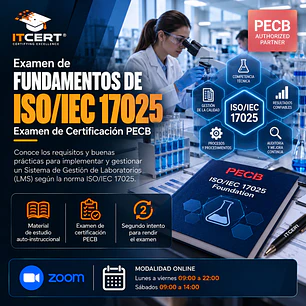 Examen de Fundamentos de ISO/IEC 17025