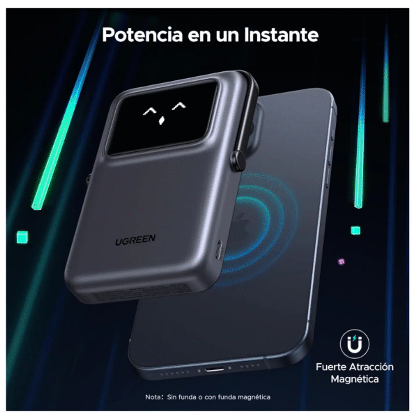 UGREEN PB572 | Power Bank Magnético Uno 10,000mAh 20W 4
