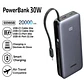 UGREEN PB528 | Power Bank 20,000mAh 30W con Cable USB-C Integrado - Miniatura 4