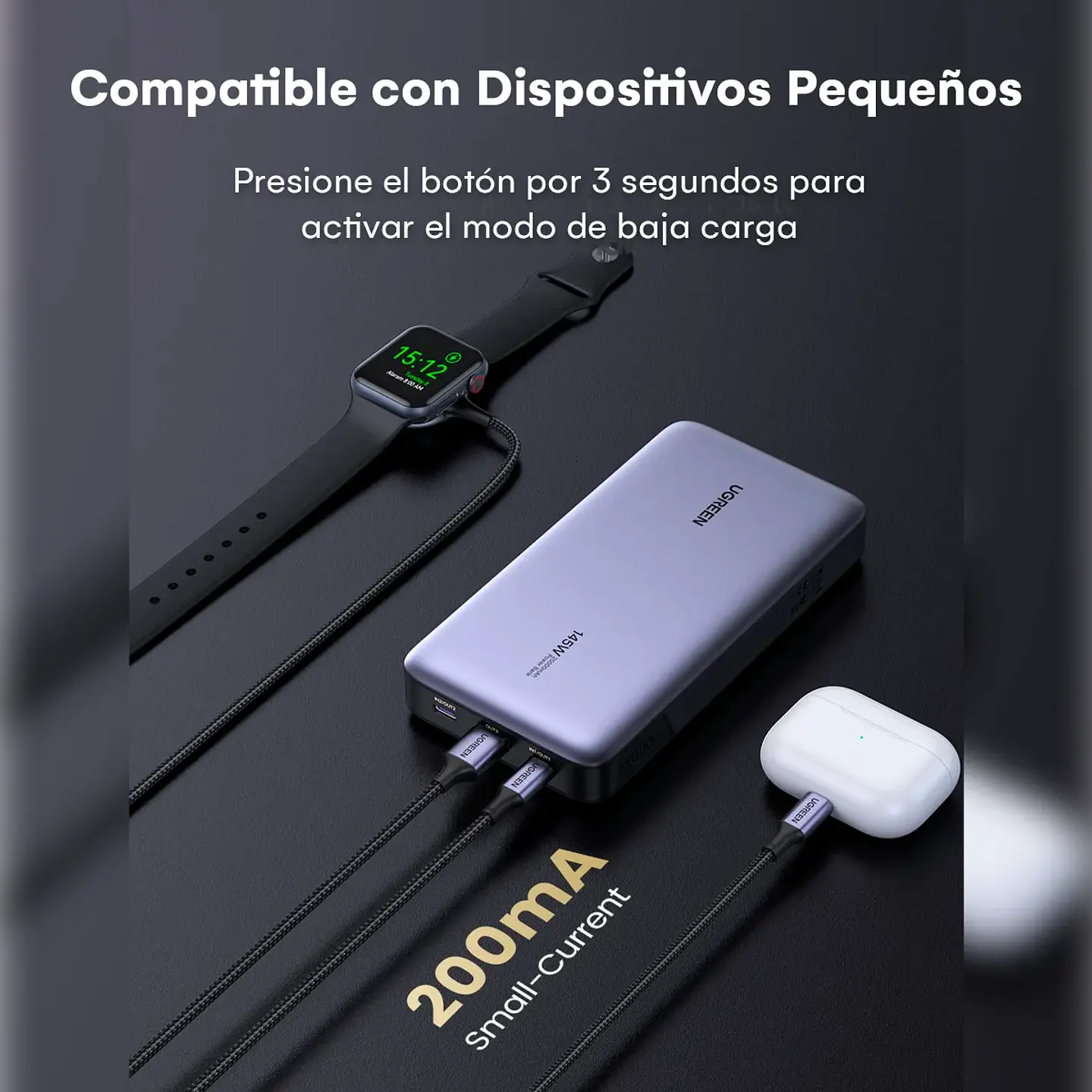 UGREEN PB205 | Power Bank Nexode 25,000mAh 145W para Laptop 5