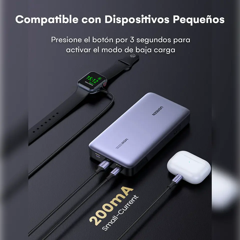 UGREEN PB205 | Power Bank Nexode 25,000mAh 145W para Laptop 5