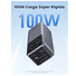  UGREEN PB724 | Power Bank Nexode 12,000mAh 100W con Pantalla Inteligente - Miniatura 2