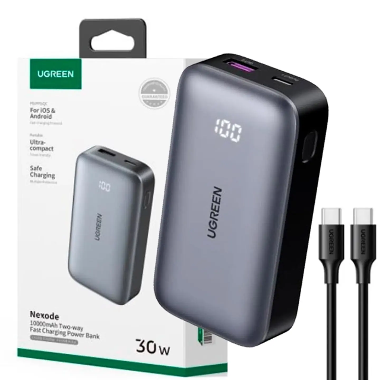 UGREEN PB502 | Power Bank Nexode 10,000mAh 30W 4