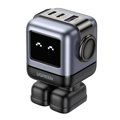 UGREEN CD361 | Cargador Nexode Robot GaN 65W 3 Puertos