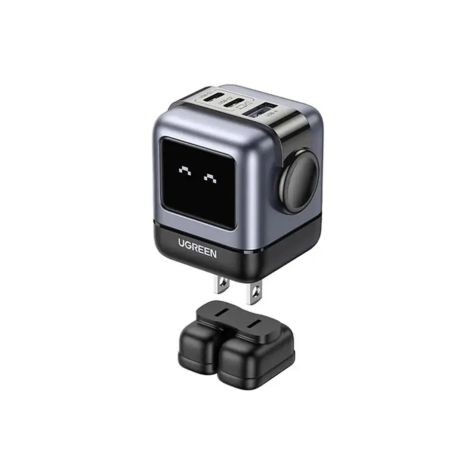 UGREEN CD361 | Cargador Nexode Robot GaN 65W 3 Puertos 4