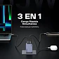 UGREEN X755 | Cargador Nexode Pro GaN 65W 3 Puertos - Miniatura 3