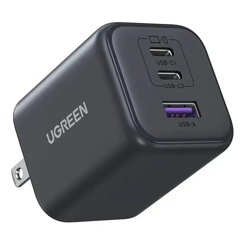 UGREEN X527 | Cargador GaN 45W 3 Puertos