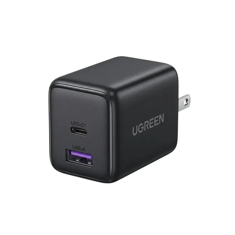 UGREEN X516 | Cargador GaN 30W USB-C + USB-A 1