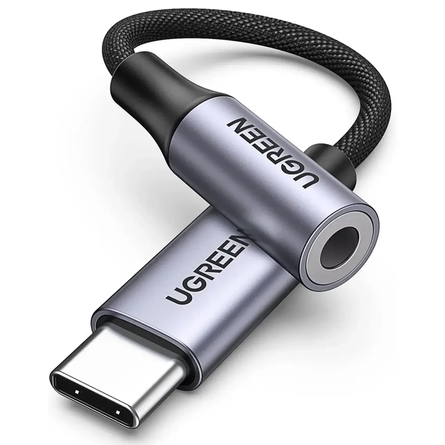 UGREEN AV161 | Adaptador UGREEN USB-C a Auxiliar 3.5mm para Audífonos 1