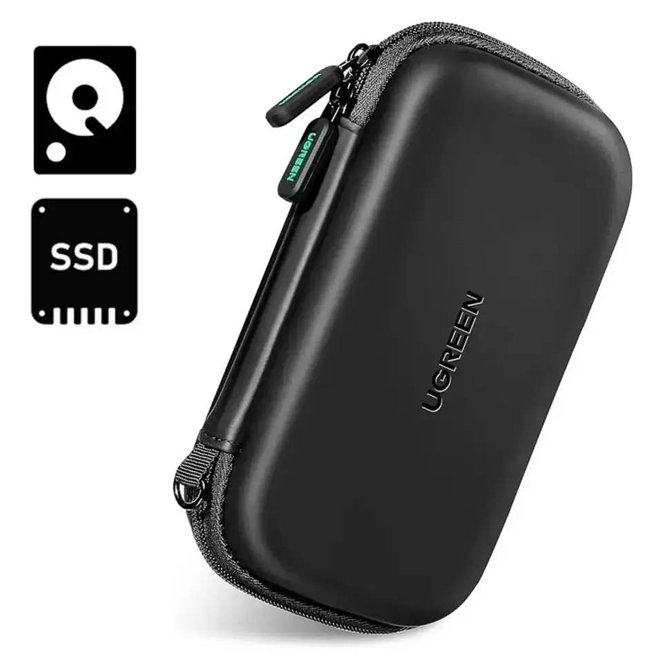 UGREEN 50274 | Estuche Organizador UGREEN para Disco Duro, Cables y Accesorios Tech 2