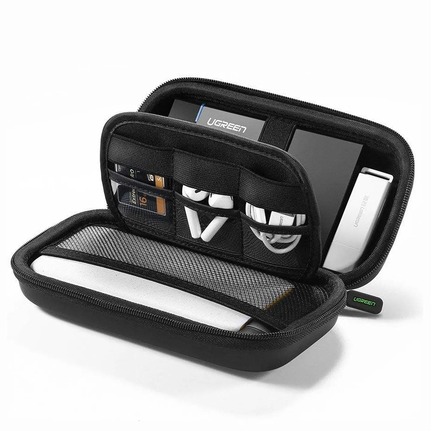 UGREEN 50274 | Estuche Organizador UGREEN para Disco Duro, Cables y Accesorios Tech 6