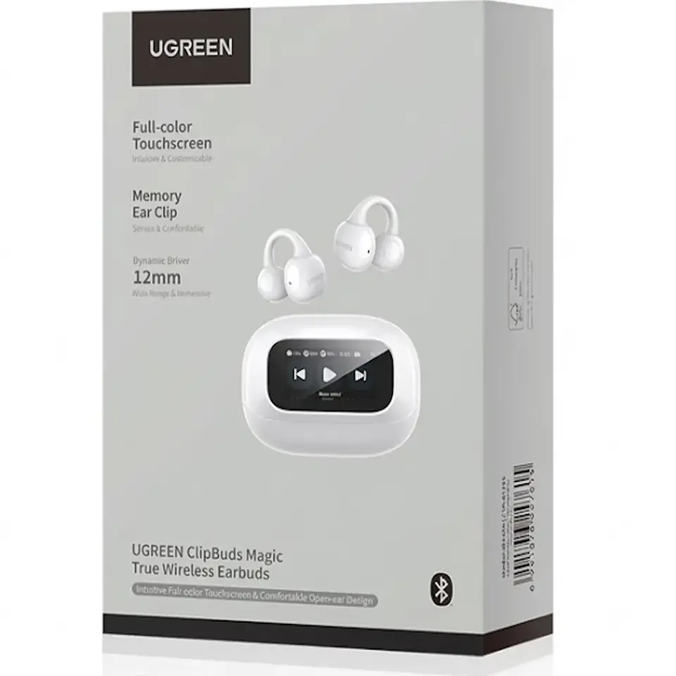 UGREEN WS208 | Audífonos ClipBuds Magic Open-Ear Bluetooth 5.4 Blanco 5