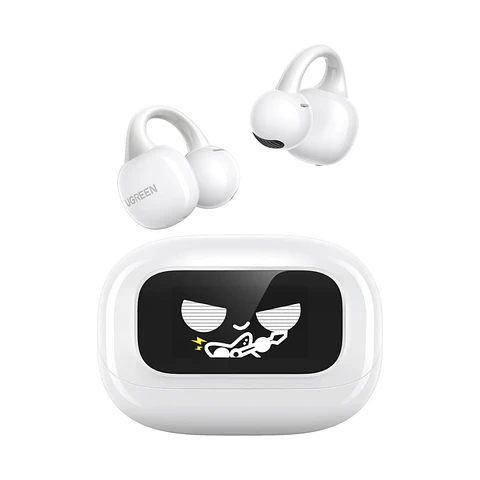 UGREEN WS208 | Audífonos ClipBuds Magic Open-Ear Bluetooth 5.4 Blanco