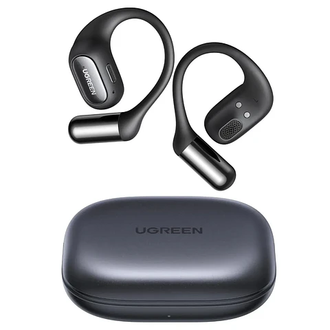 UGREEN WS213 | Audífonos FitBuds Open-Ear Bluetooth 6.0 Negro