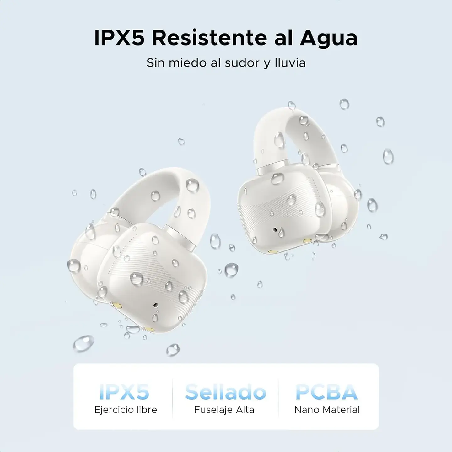 UGREEN WS209 | Audífonos HiTune S3 Open-Ear Bluetooth 5.4 Púrpura 5