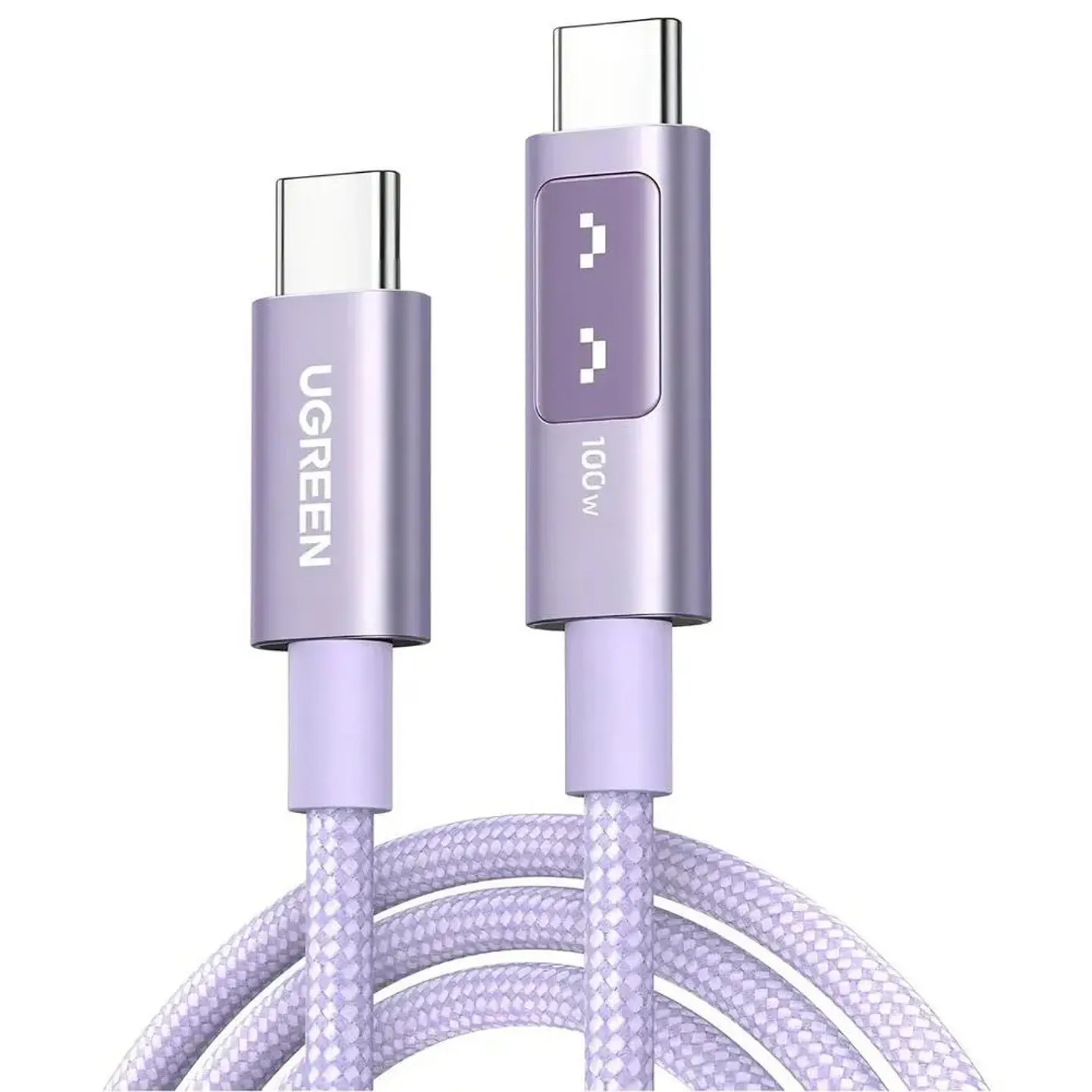 UGREEN L509 | Cable UGREEN USB-C 100W con Pantalla LED para Laptop, Celular y Tablet  3