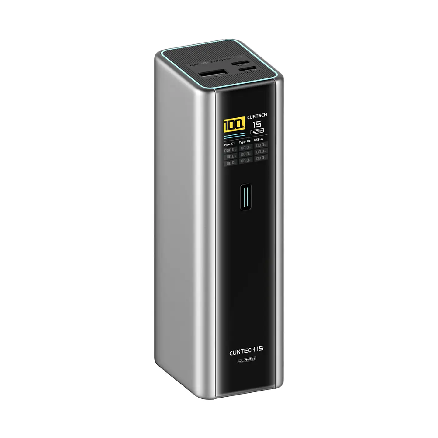 CUKTECH 15 Ultra | Power Bank CUKTECH 15 Ultra 20,000mAh 210W con Pantalla TFT 1
